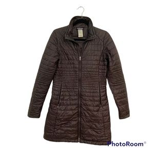 Patagonia Women’s Kai Lee Parker (Women’s Small) Black Puffy Jacket, long